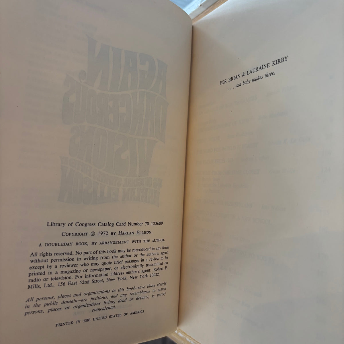 Harlan Ellison, ed. - Again, Dangerous Visions - First Edition