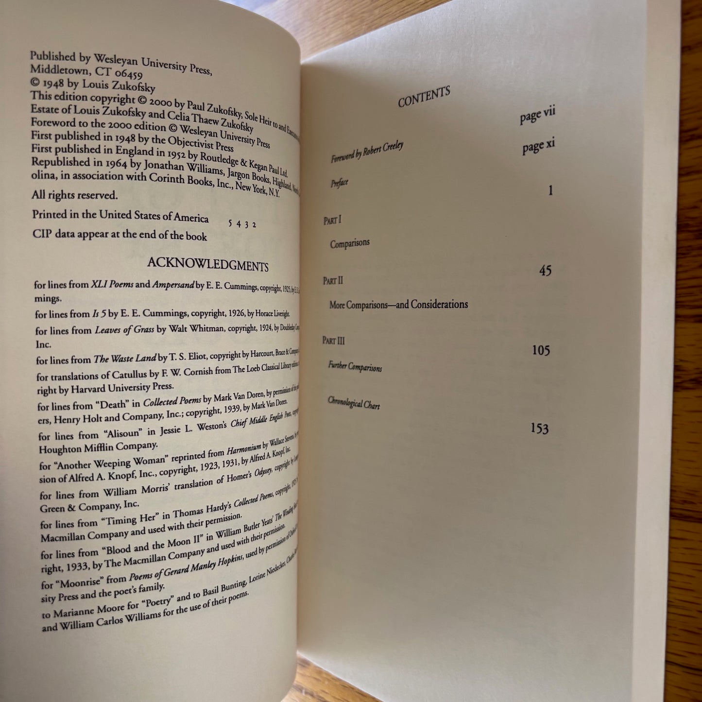 Louis Zukofsky - A Test of Poetry