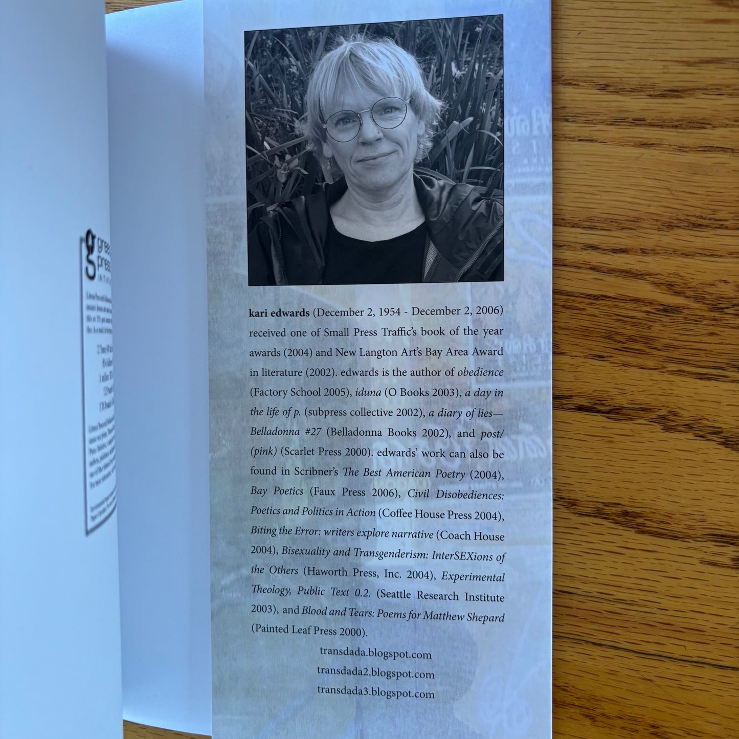 kari edwards - Bharat jiva - First Edition