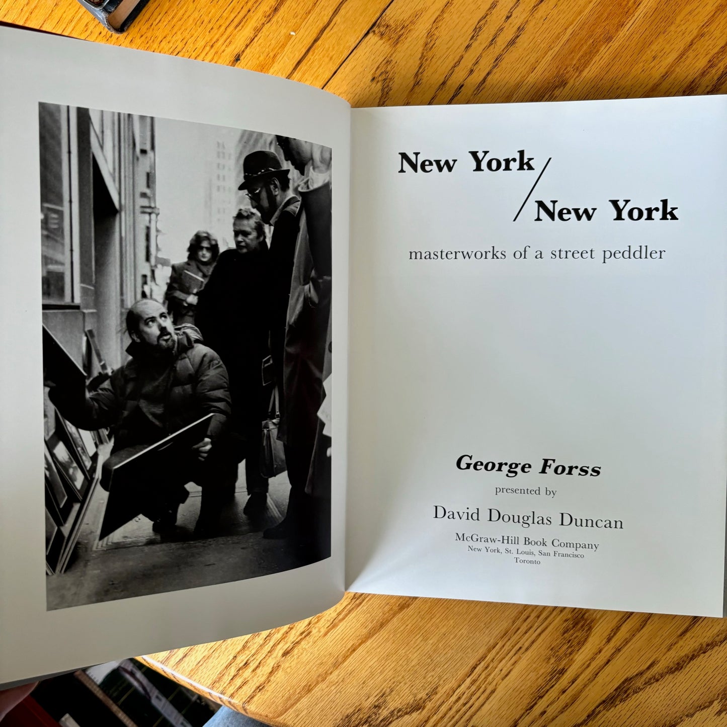 New York/New York: Masterworks of a Street Peddler: George Forss