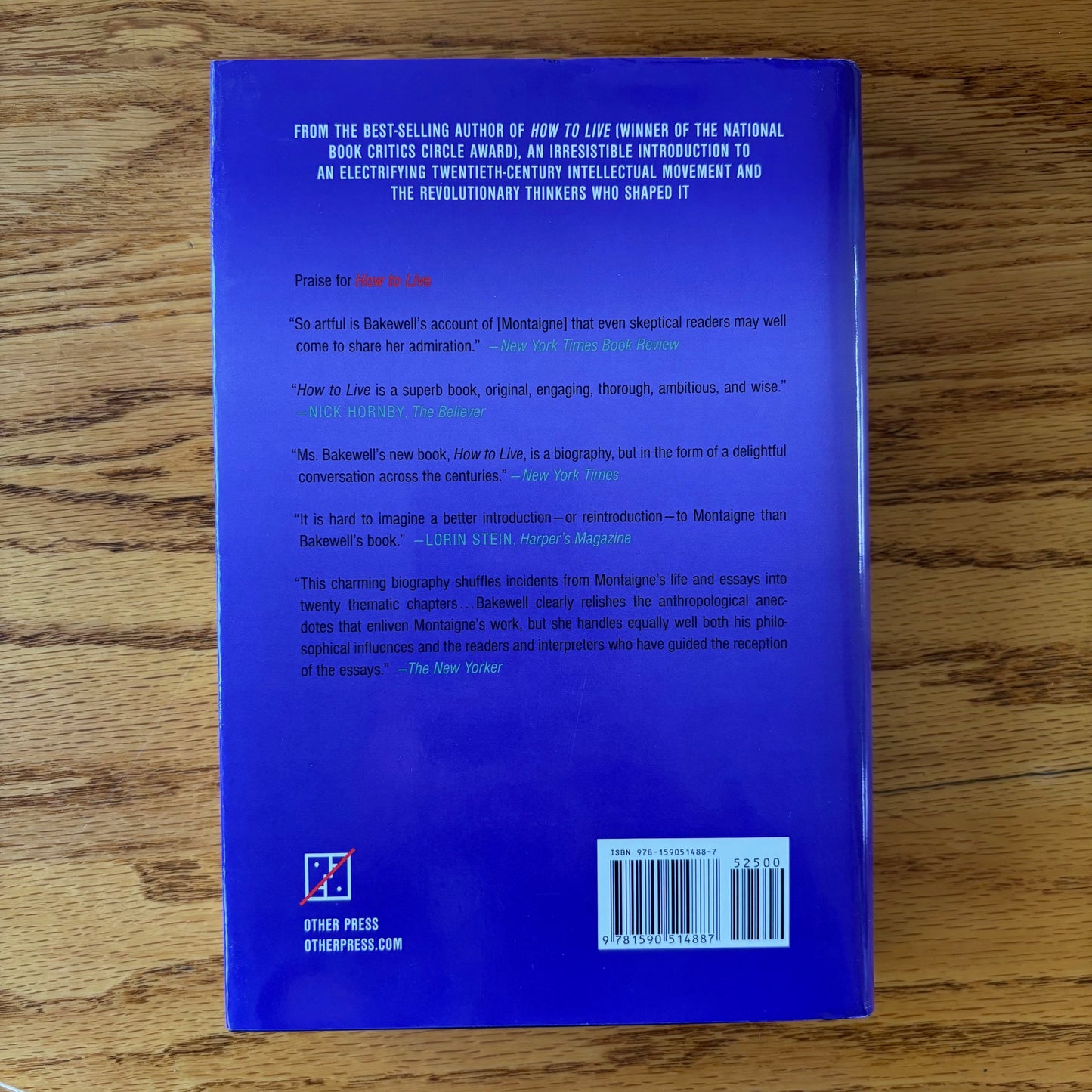 Sarah Bakewell - At the Existentialist Cafe - First Edition