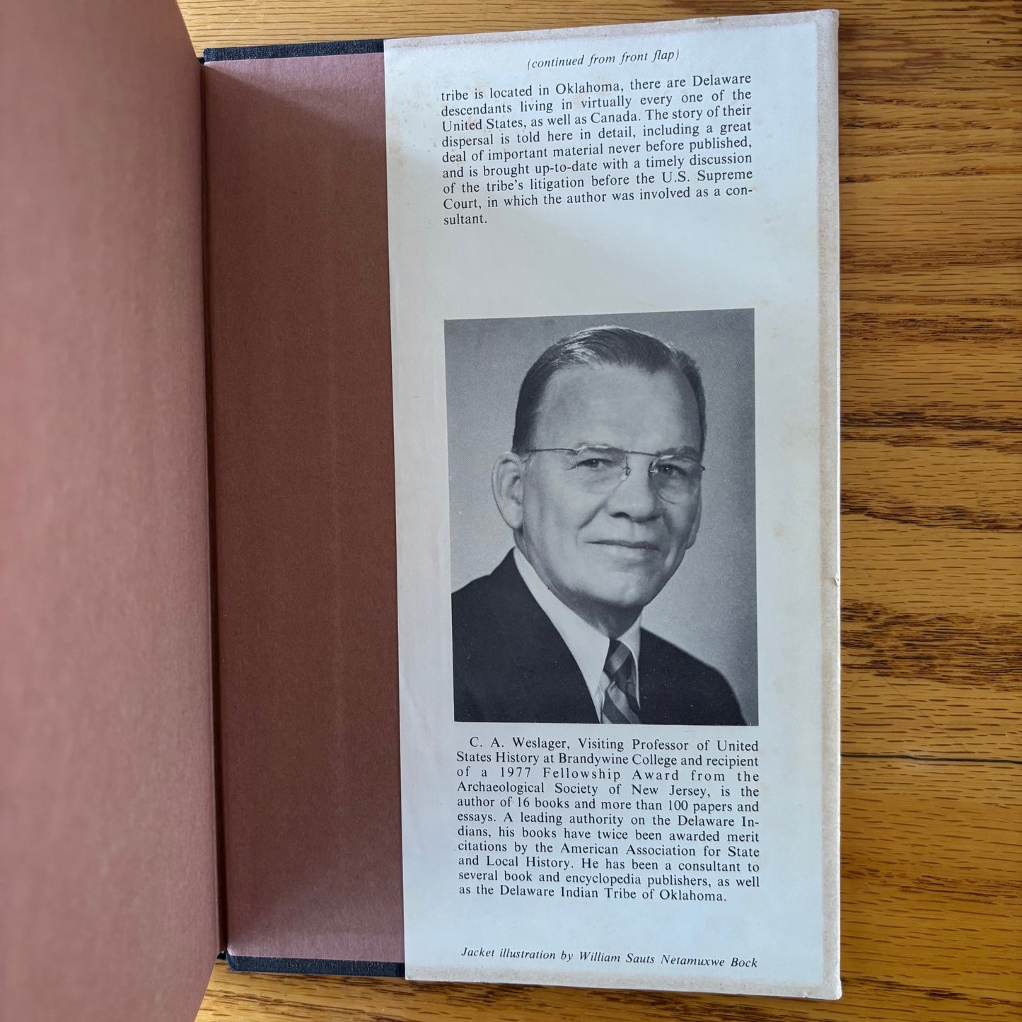 C.A. Weslager - The Delaware Indian Westward Migration - First Edition