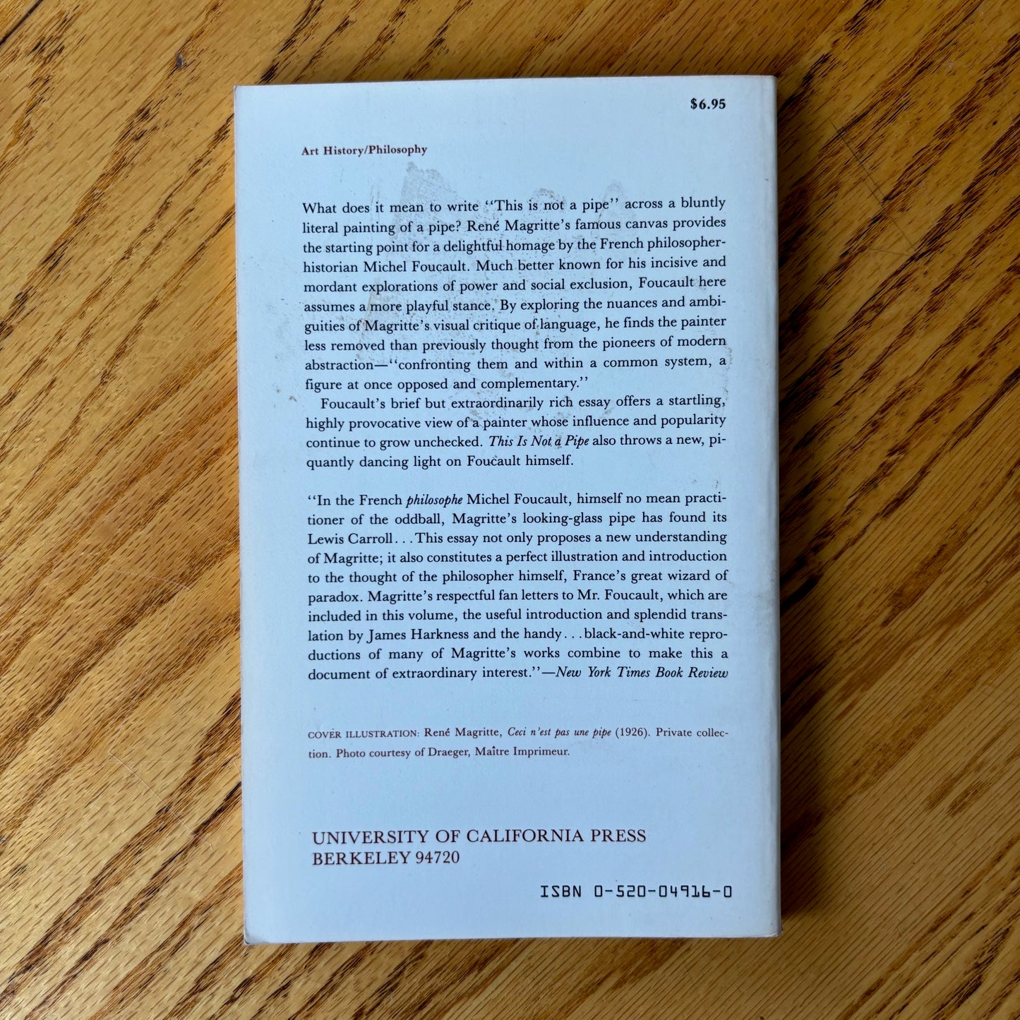 Michel Foucault - This is Not a Pipe