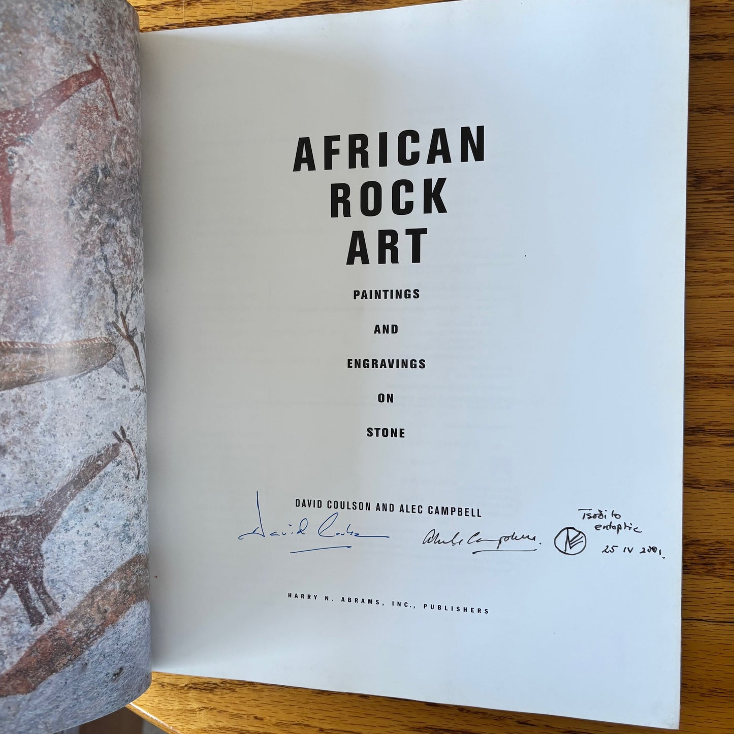 David Coulson & Alec Campbell - African Rock Art: Paintings and Engravings on Stone - Signed First Edition