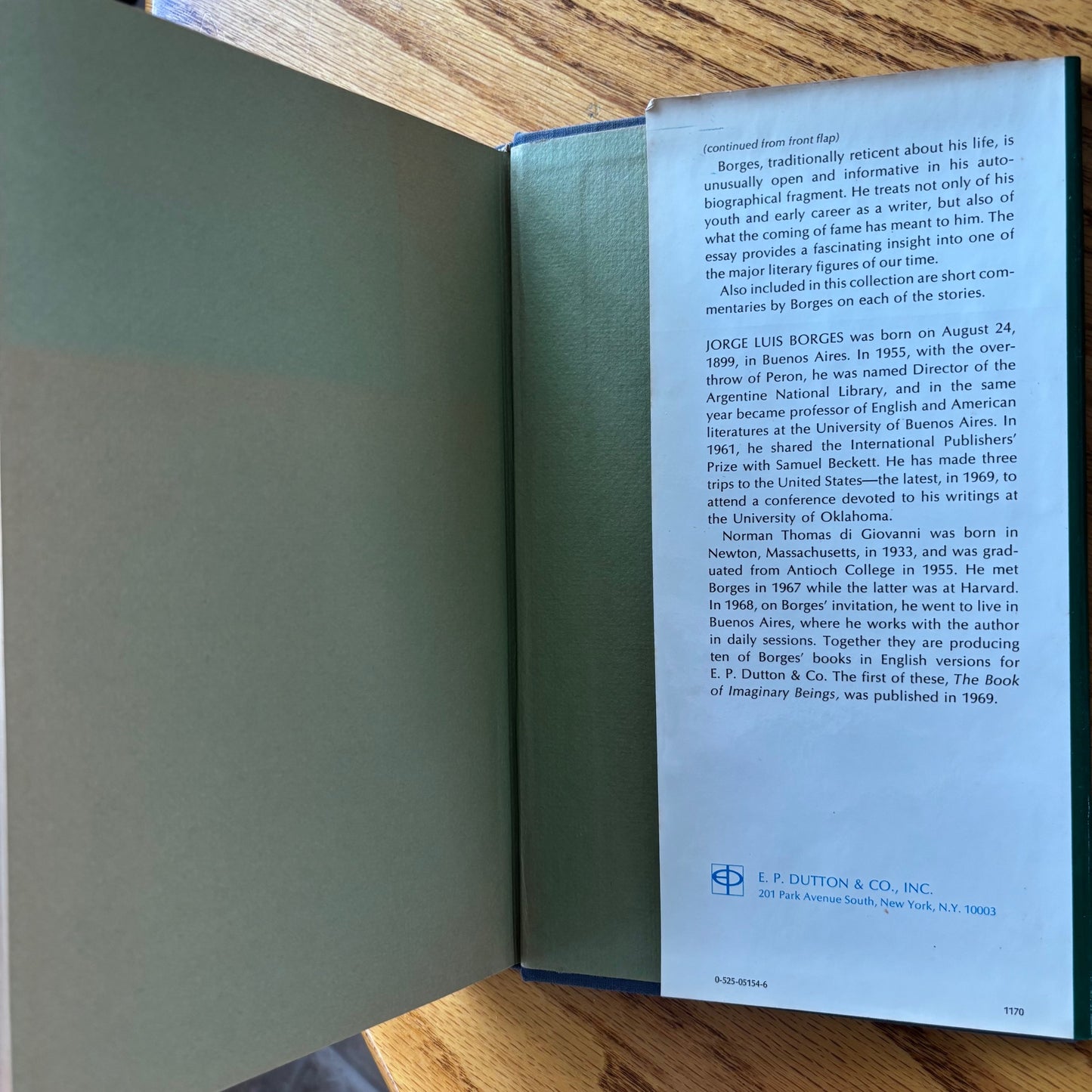 Jorge Luis Borges - The Aleph and Other Stories 1933-1969 - First Edition
