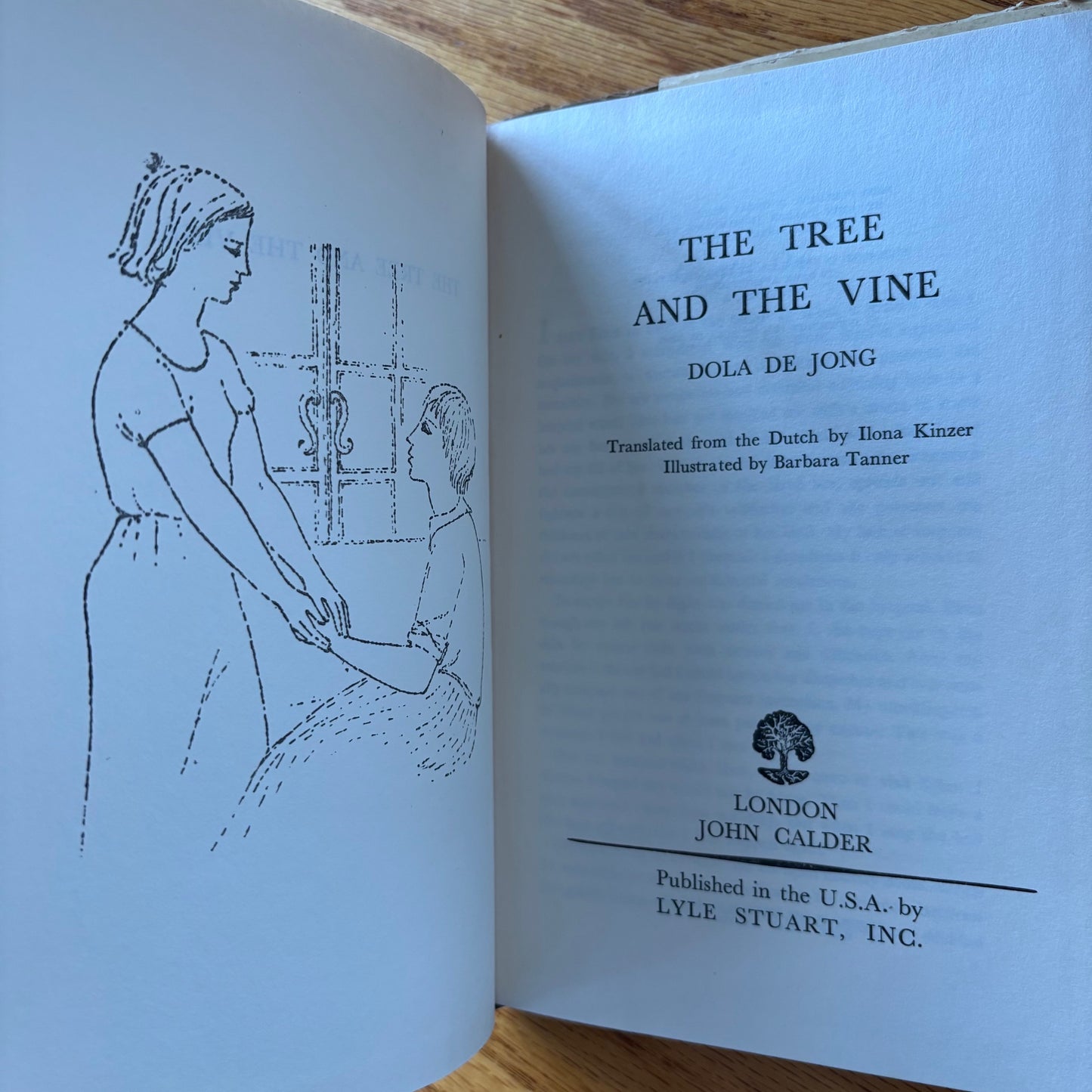 Dola de Jong - The Tree and the Vine - First Edition