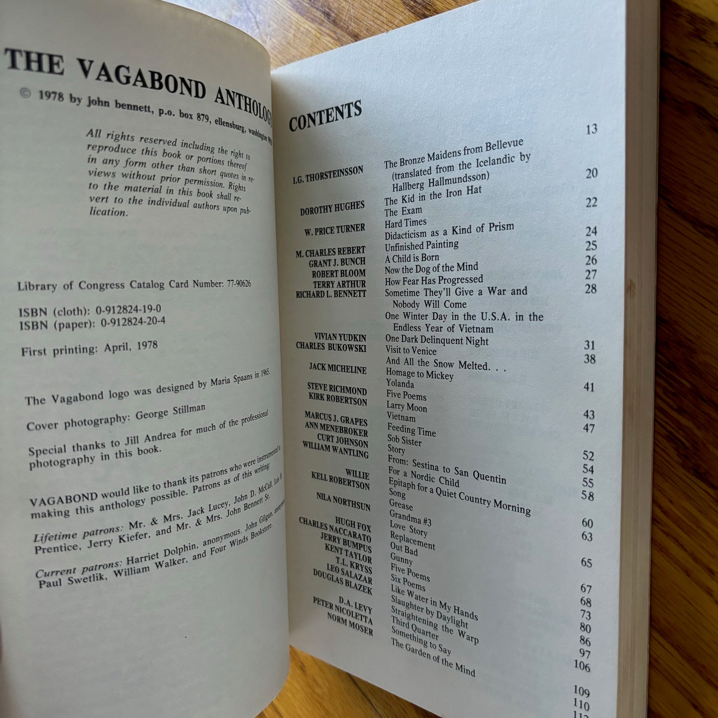 John Bennett, ed. - The Vagabond Anthology