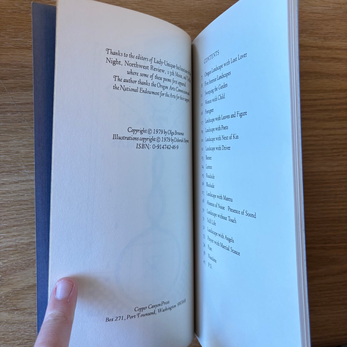 Olga Broumas - Soie Sauvage - Signed First Edition