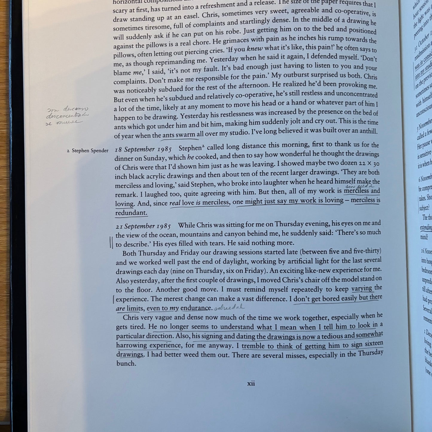 Don Bachardy - Last Drawings of Christopher Isherwood - First Edition