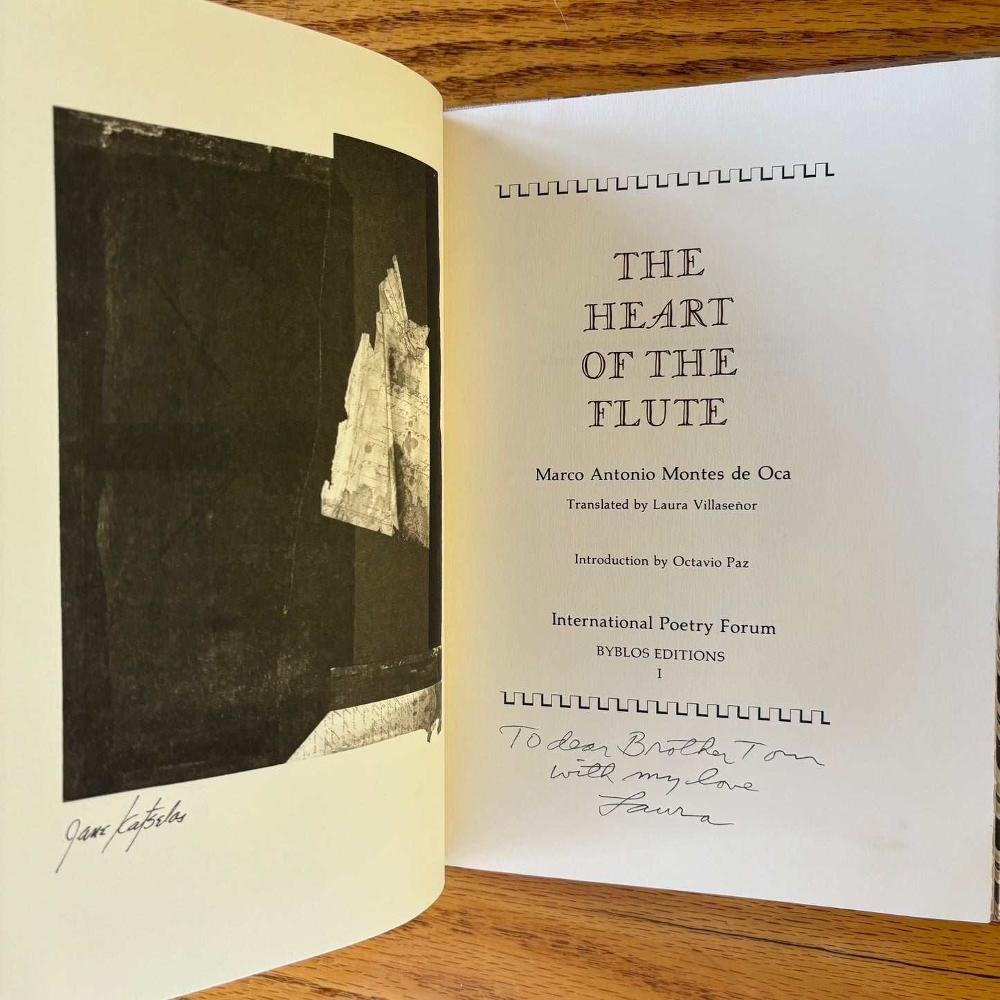 Marco Antonio Montes de Oca - The Heart of the Flute - Signed Limited Edition