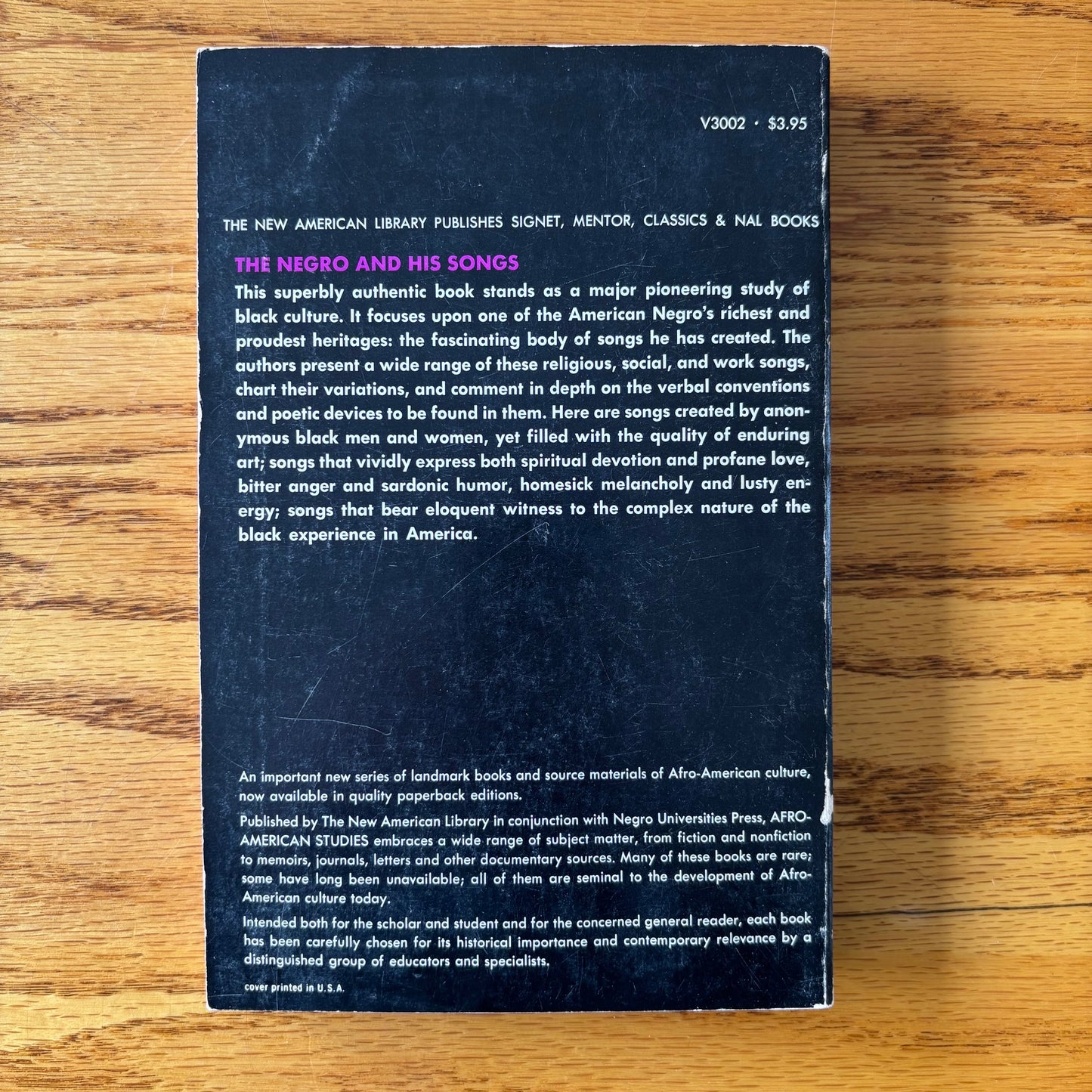 Howard W. Odum, Guy B. Johnson - The Negro and His Songs