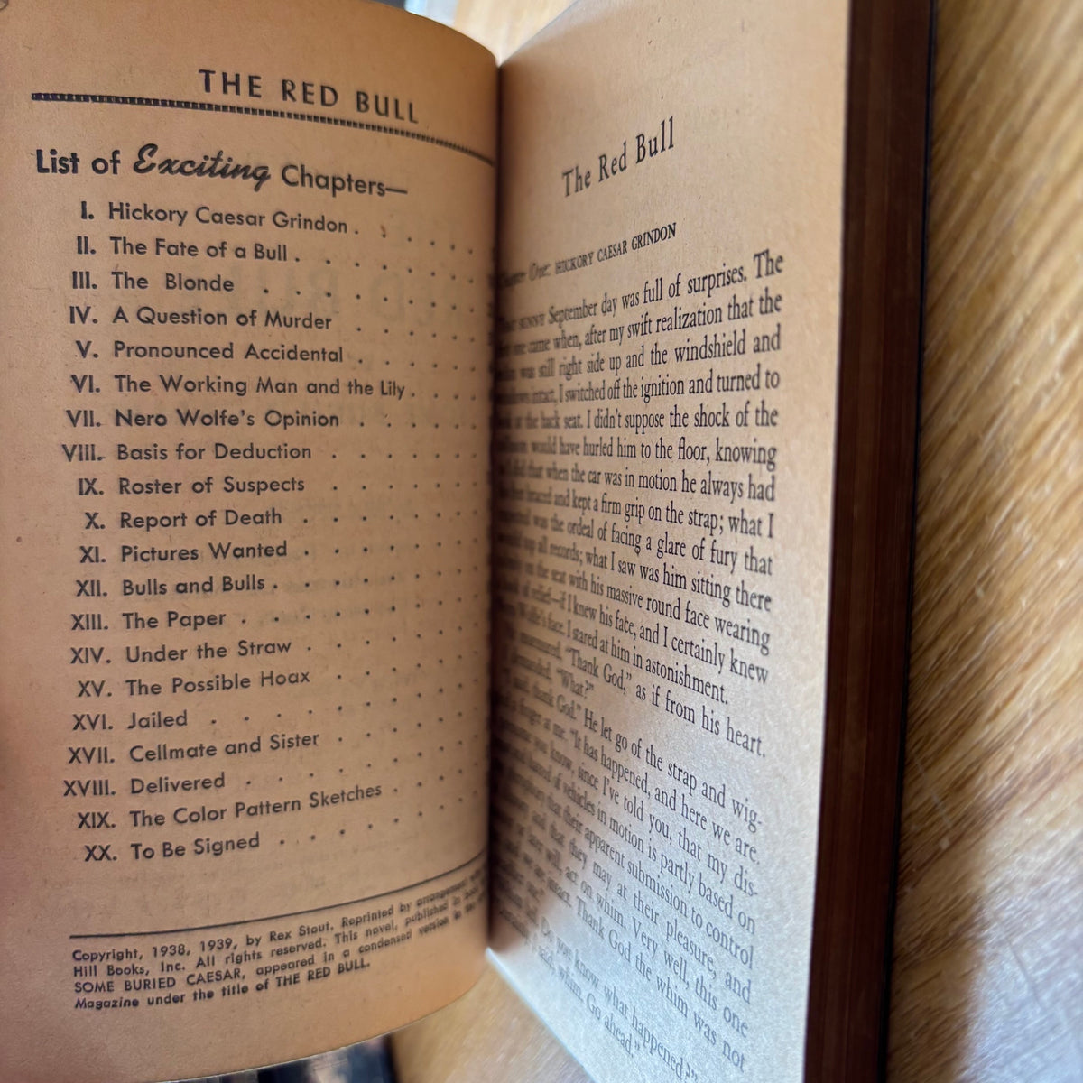 Rex Stout - The Red Bull