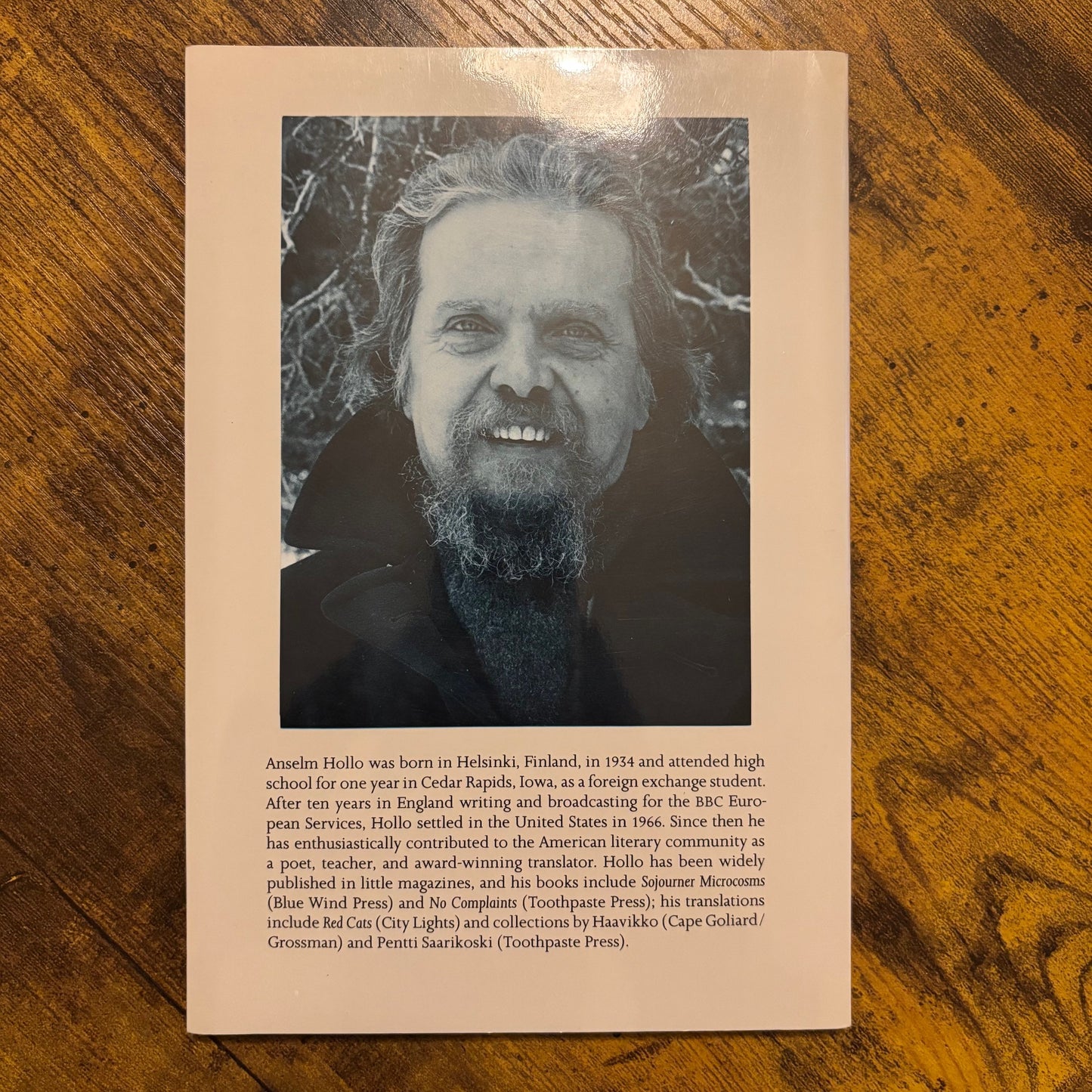 Anselm Hollo - Pick Up the House - Signed First Edition