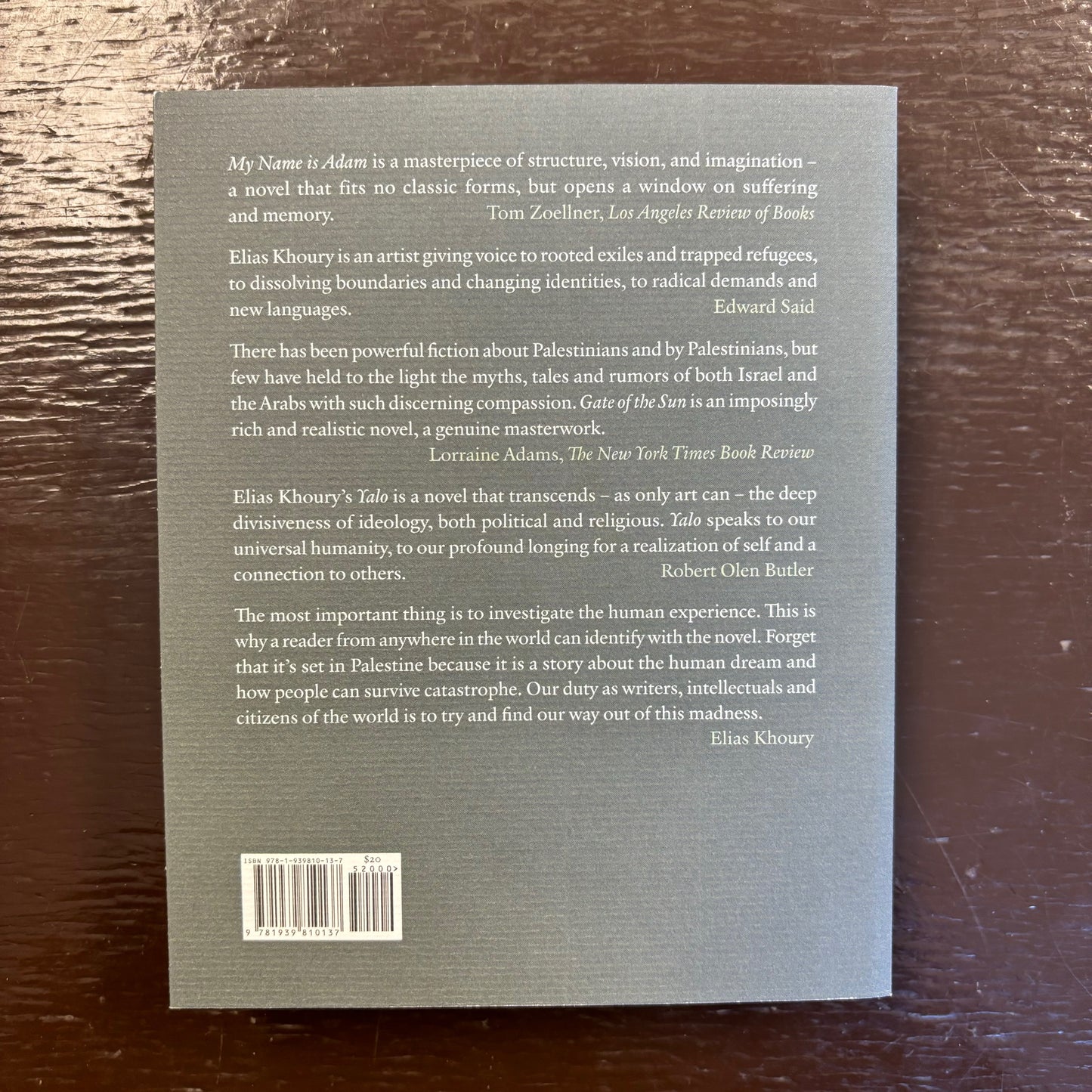 Elias Khoury - Children of the Ghetto: My Name is Adam