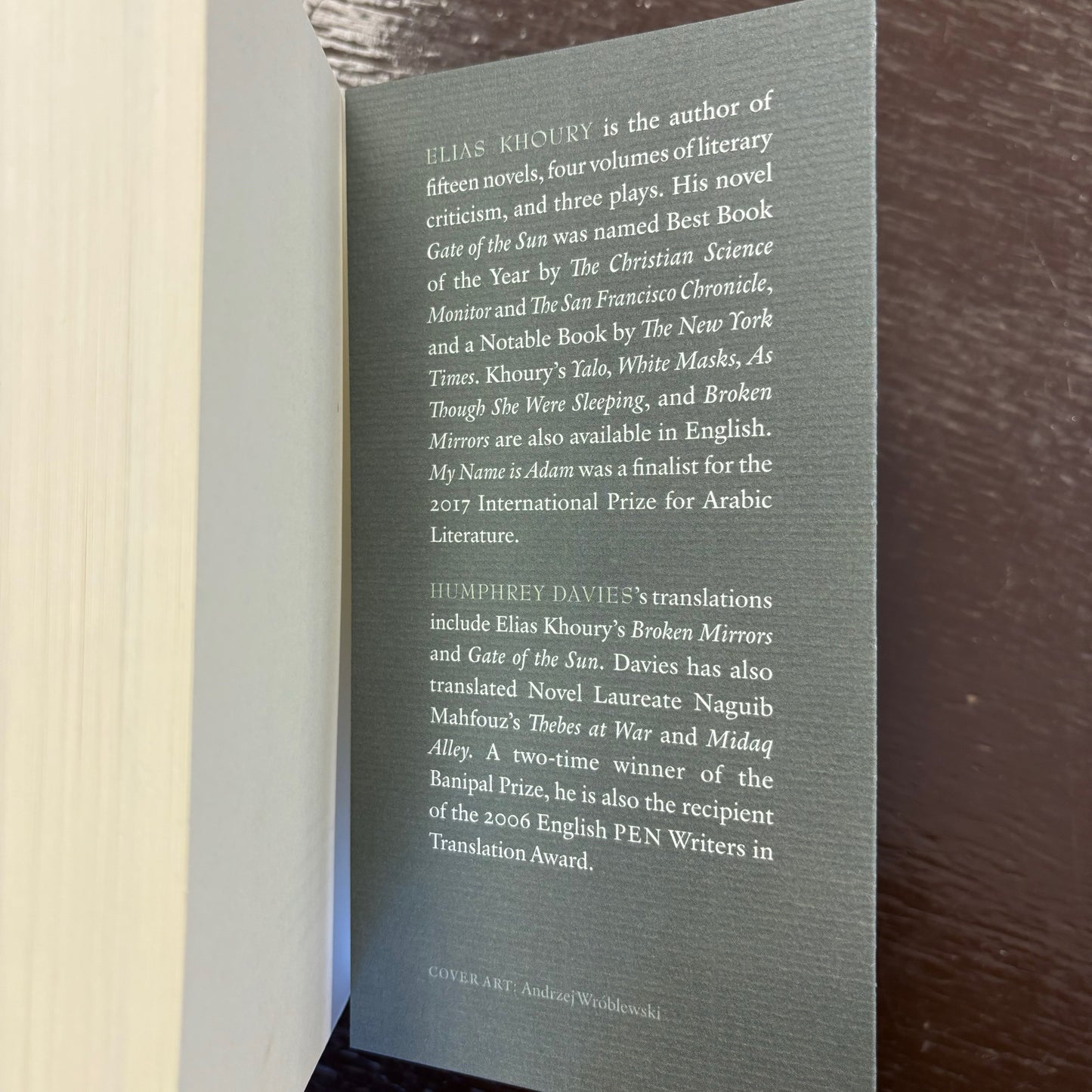 Elias Khoury - Children of the Ghetto: My Name is Adam