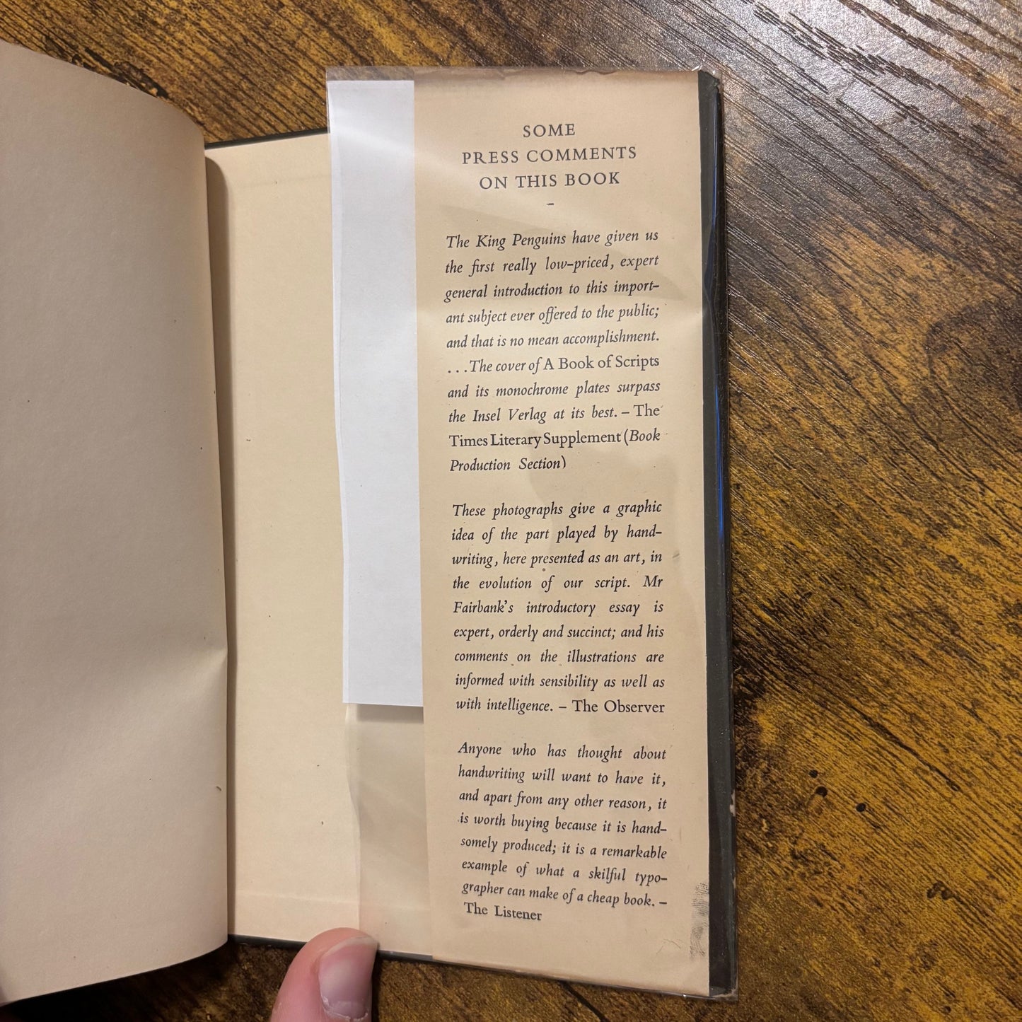 Alfred Fairbank - A Book of Scripts