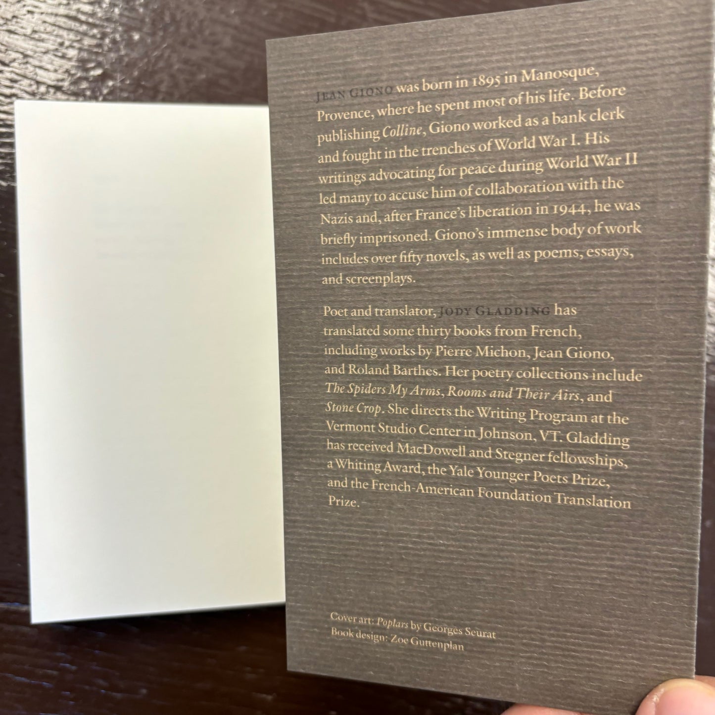 Jean Giono - Occupation Journal