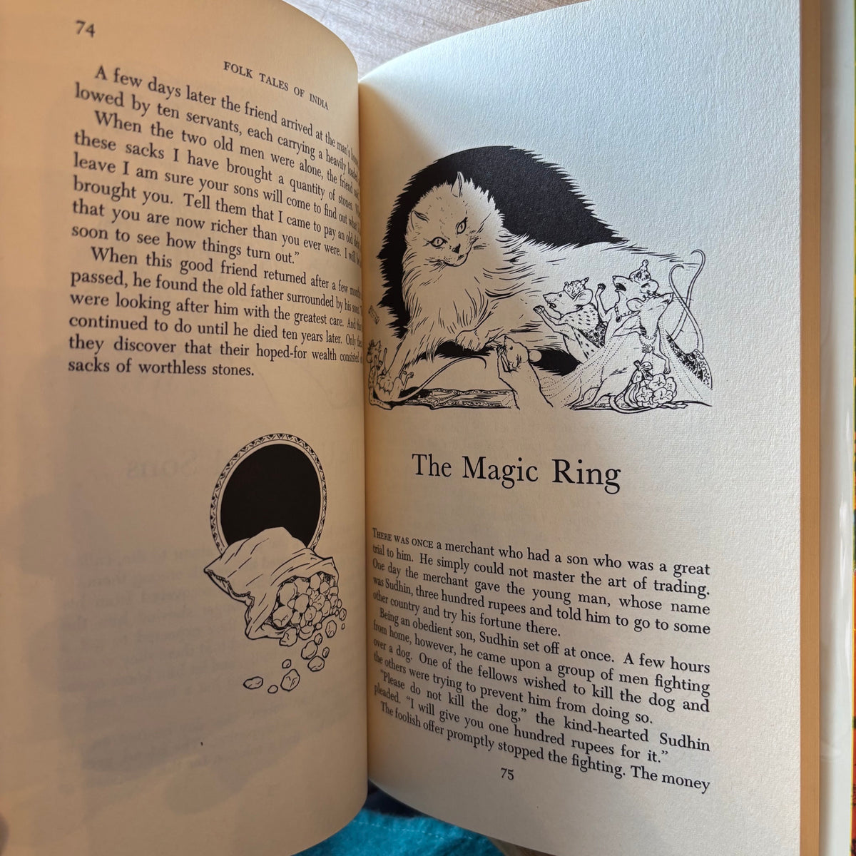 Lee Wyndham - Folk Tales of India - First Edition