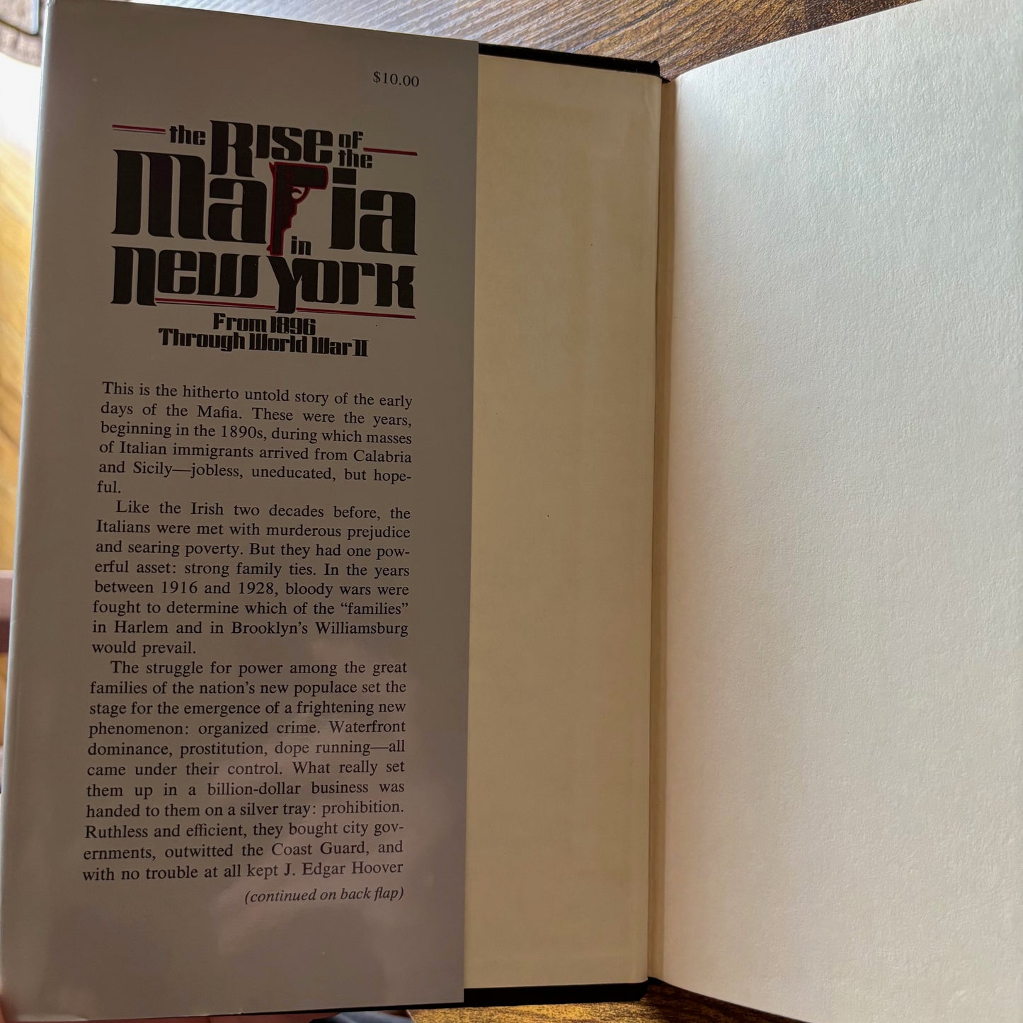 Giuseppe Selvaggi - The Rise of the Mafia in New York - First Edition