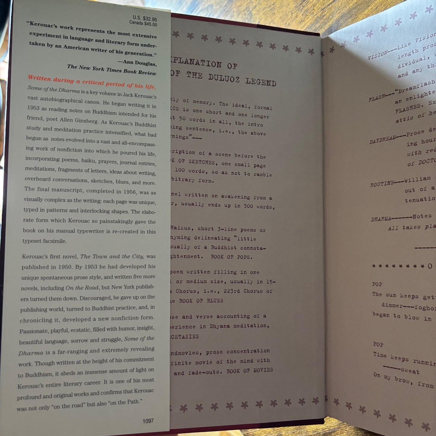Jack Kerouac - Some of the Dharma - First Edition