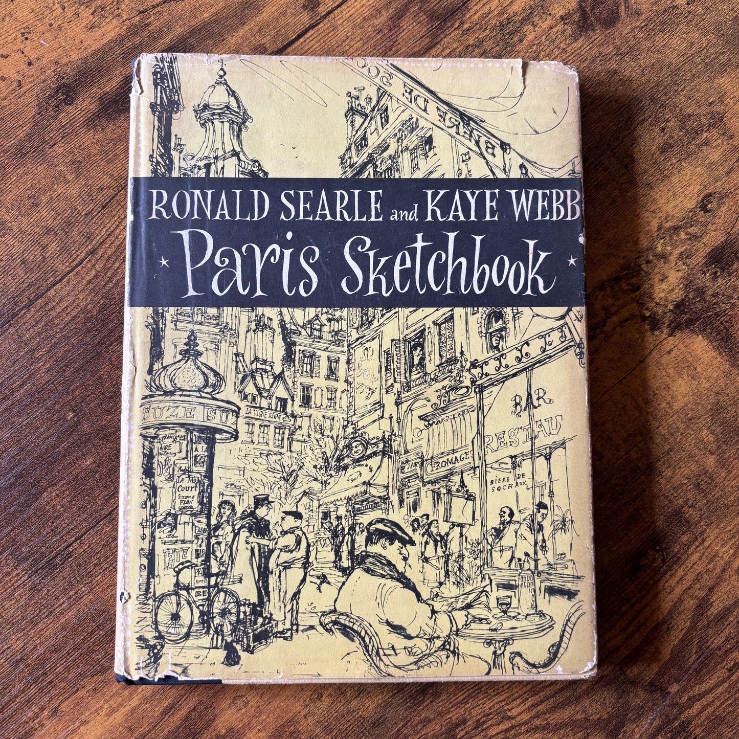 Ronald Searle & Kay Webb - Paris Sketchbook - First Edition