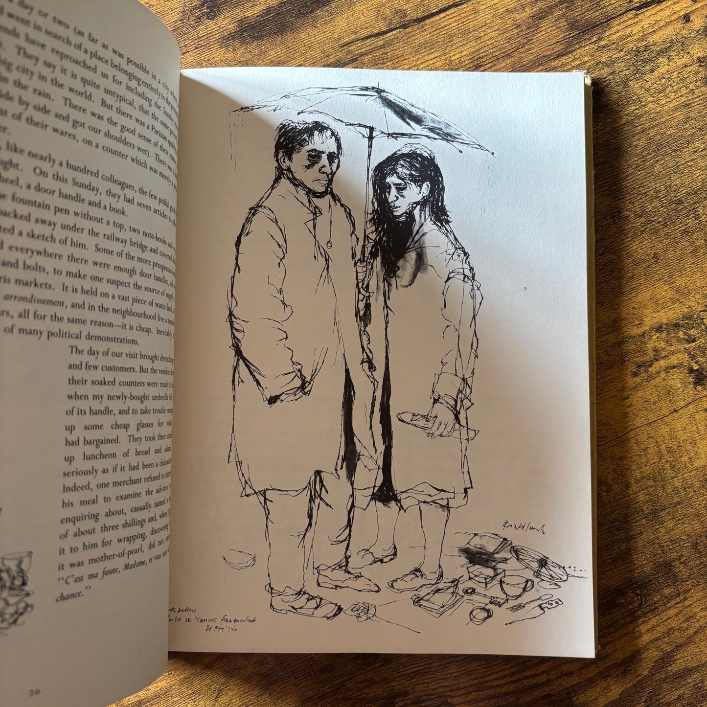 Ronald Searle & Kay Webb - Paris Sketchbook - First Edition
