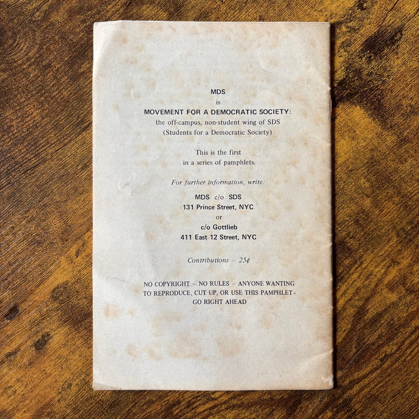 (Dave Gilbert) Consumption: Domestic Imperialism: A New Left Introduction to the Political Economy of American Capitalism