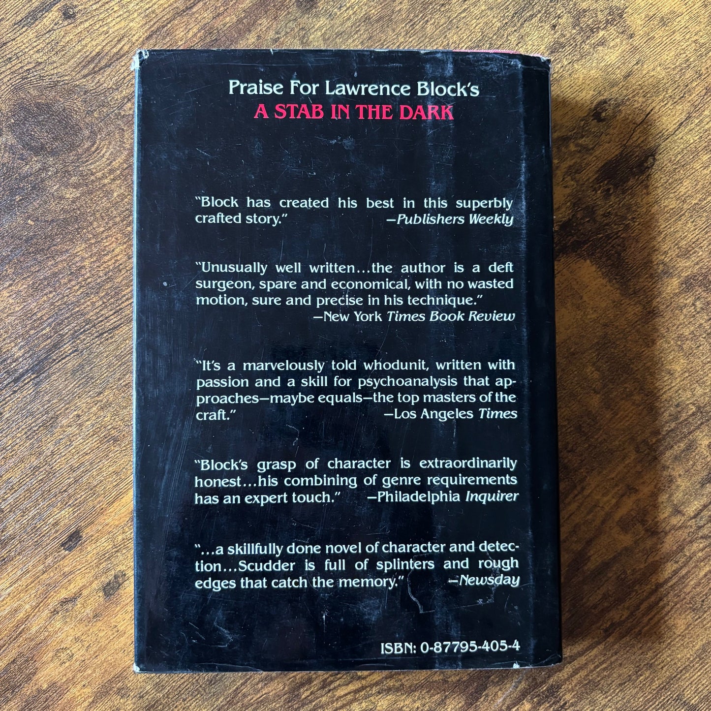 Lawrence Block - Eight Million Ways to Die - First Edition