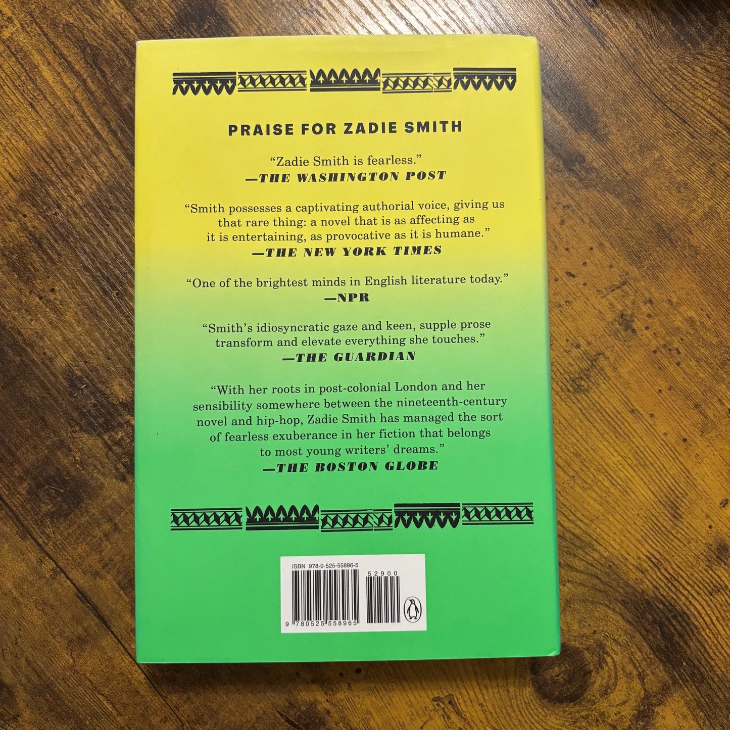 Zadie Smith - The Fraud - Signed First Edition