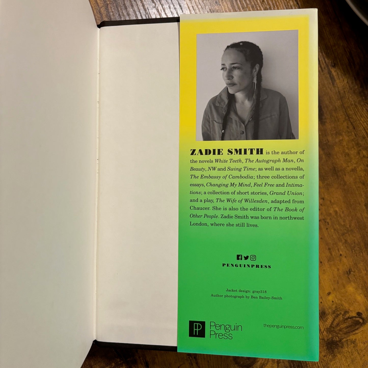 Zadie Smith - The Fraud - Signed First Edition