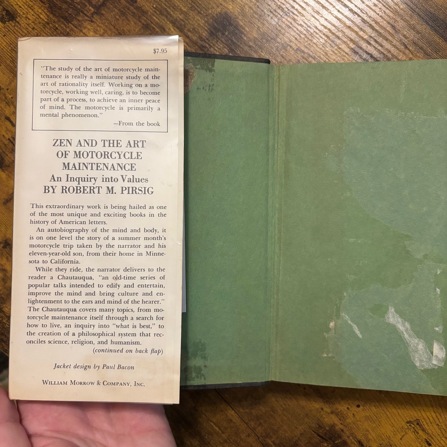 Robert M. Pirsig - Zen and the Art of Motorcycle Maintenance - First Edition Third Printing