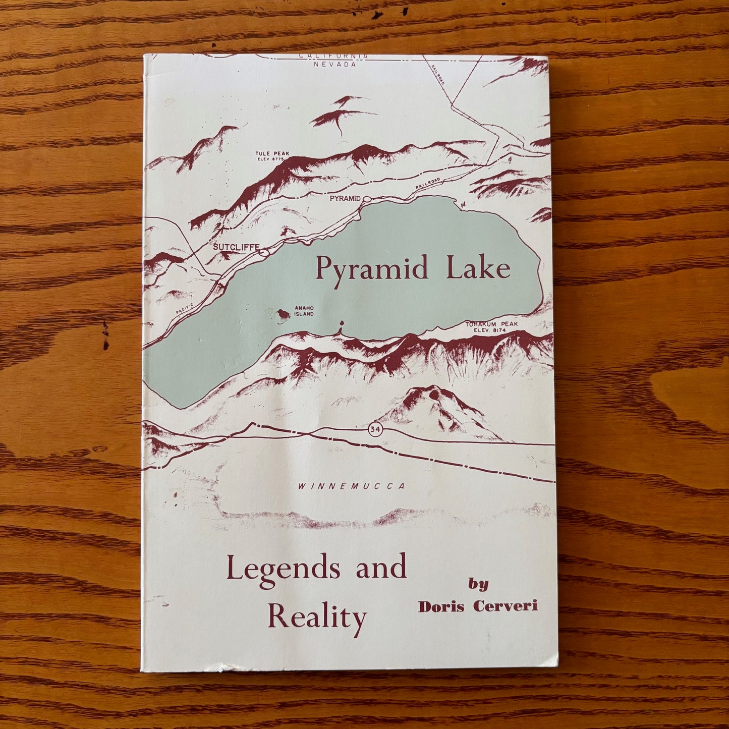Doris Cerveri - Pyramid Lake Legends and Reality - Signed