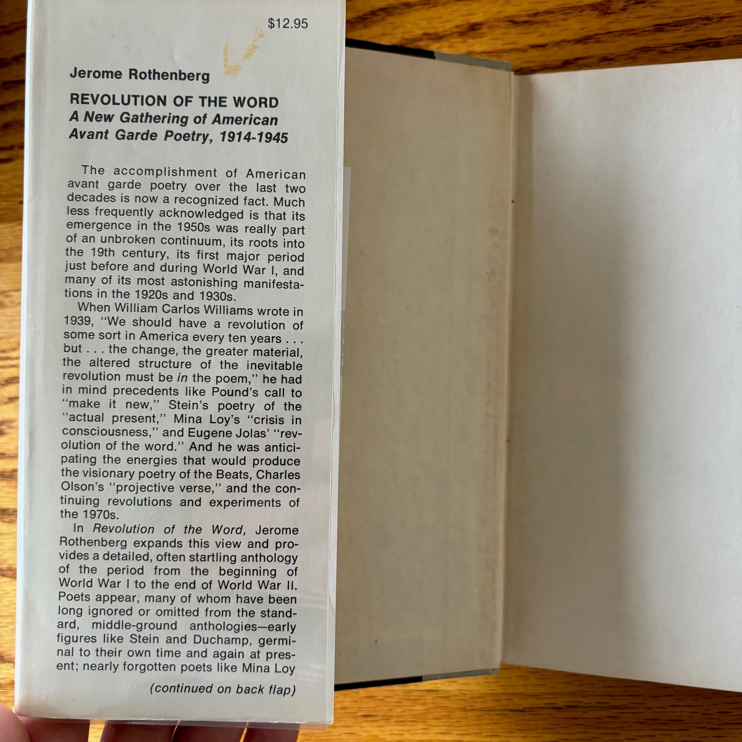 Jerome Rothenberg, ed. - Revolution of the Word