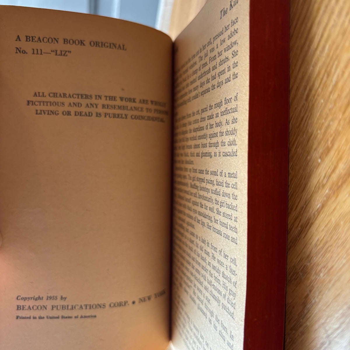 Frank Kane - Liz - First Edition