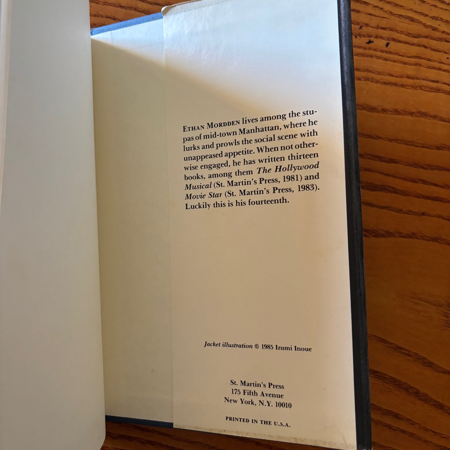 Ethan Mordden - I've a Feeling We're Not in Kansas Anymore: Tales from Gay Manhattan - First Edition