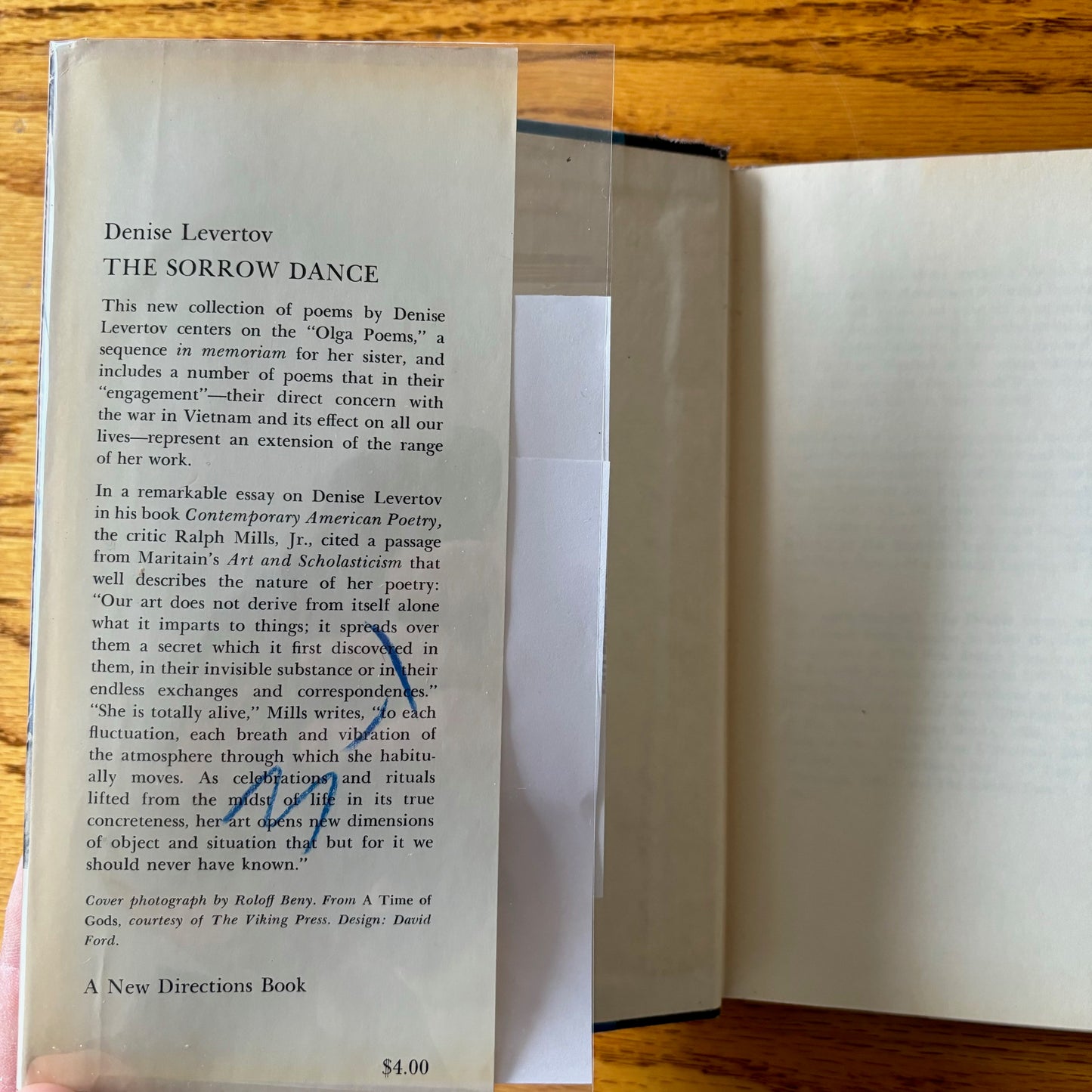 Denise Levertov - The Sorrow Dance - First Edition