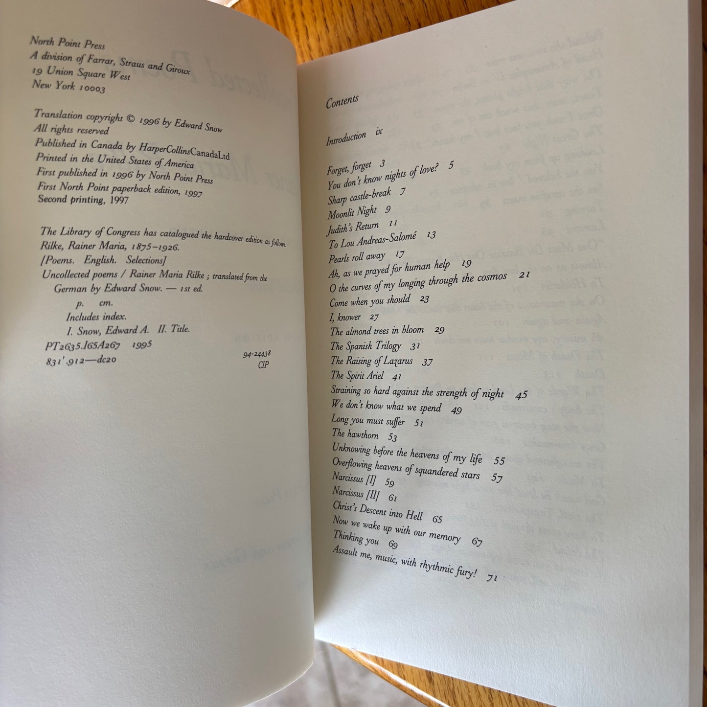 Rainer Maria Rilke - Uncollected Poems