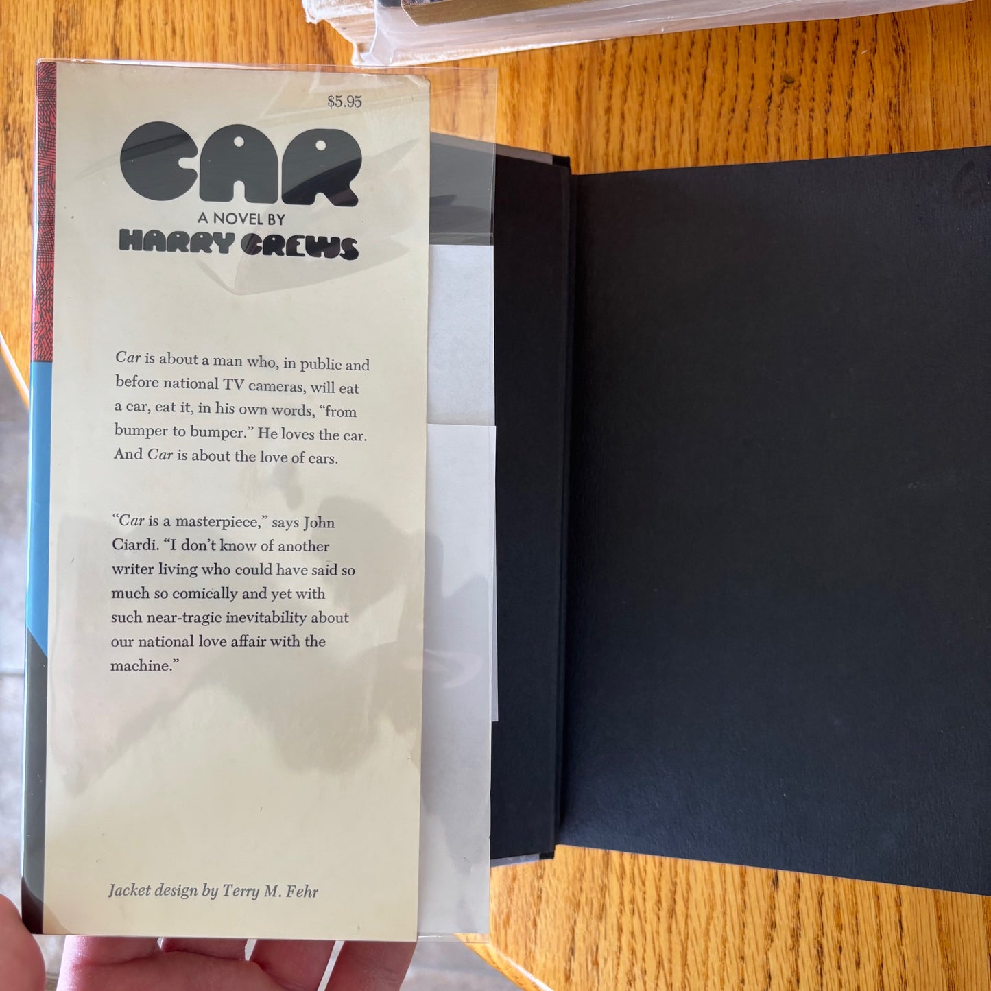 Harry Crews - Car - First Edition