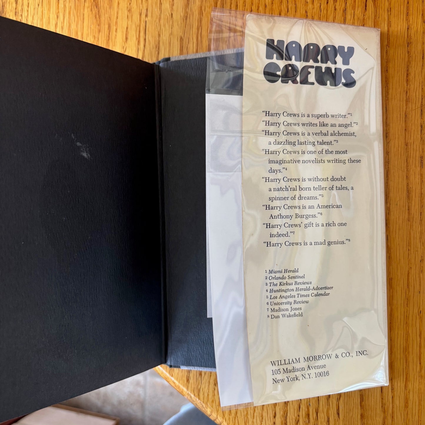 Harry Crews - Car - First Edition