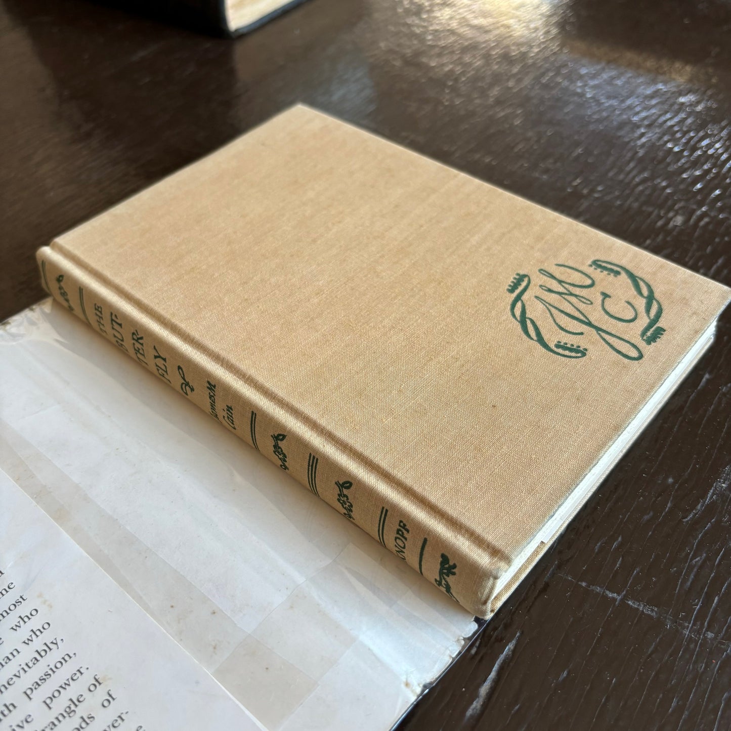 James M. Cain - The Butterfly - First Edition
