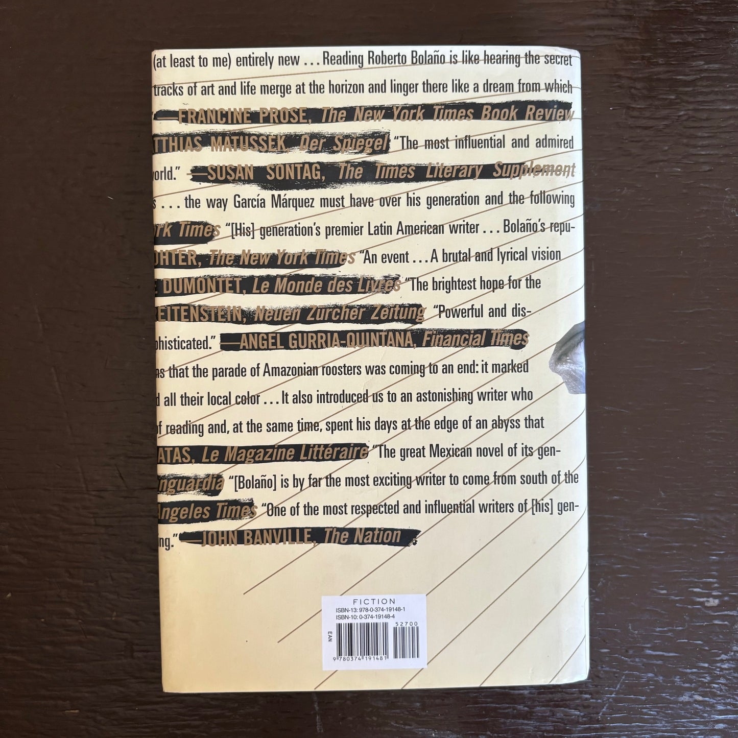 Roberto Bolano - The Savage Detectives - First Edition