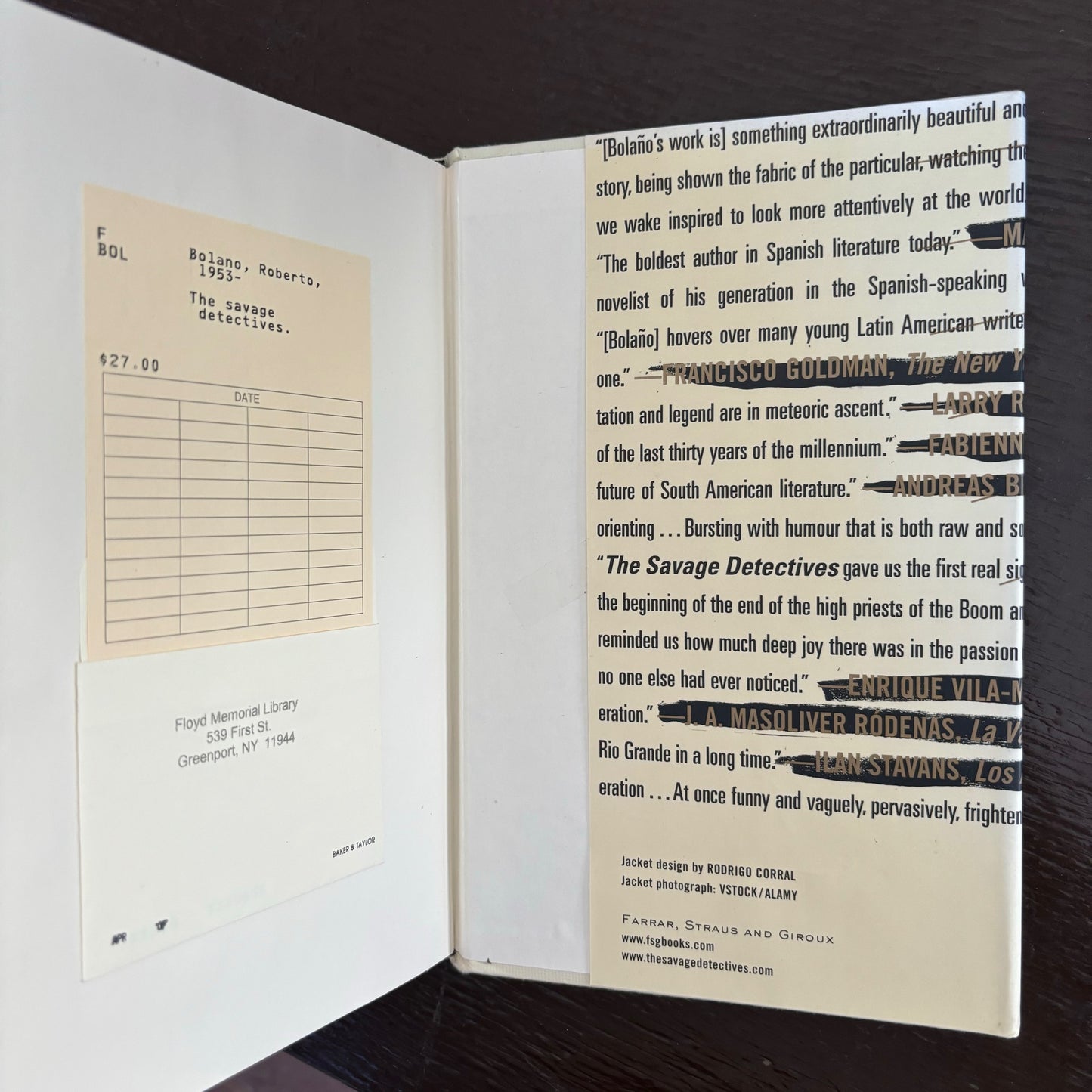 Roberto Bolano - The Savage Detectives - First Edition
