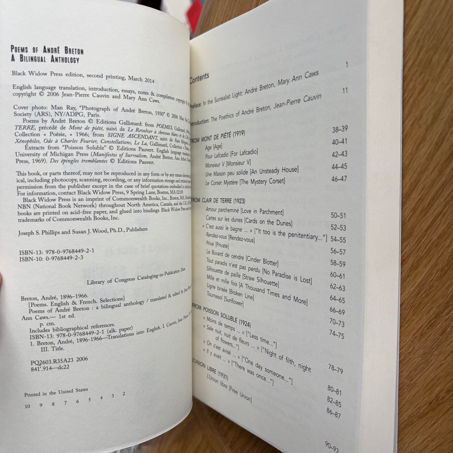 Andre Breton - Poems of Andre Breton: A Bilingual Anthology