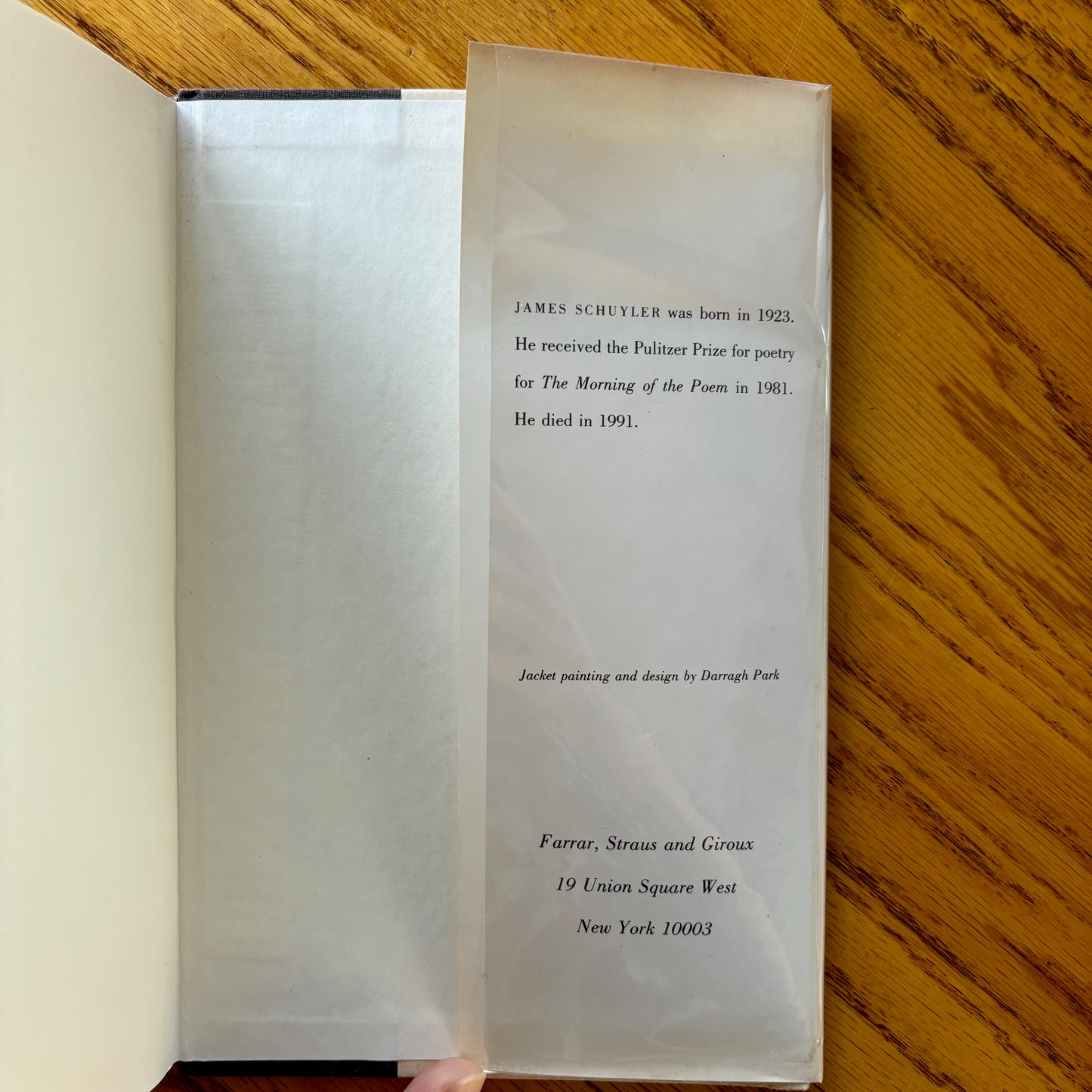 James Schuyler - Collected Poems - First Edition