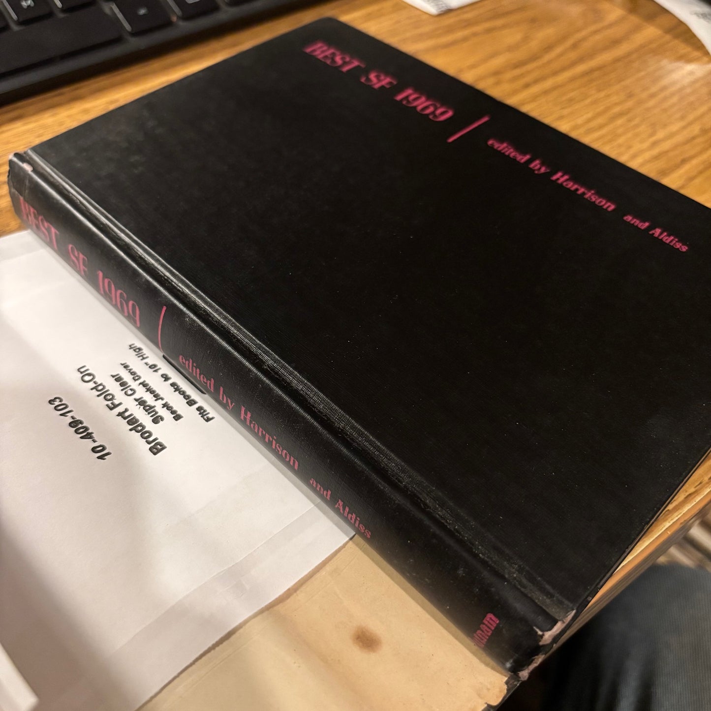 Harry Harrison, Brian W. Aldiss, eds. - Best SF: 1969 - First Edition