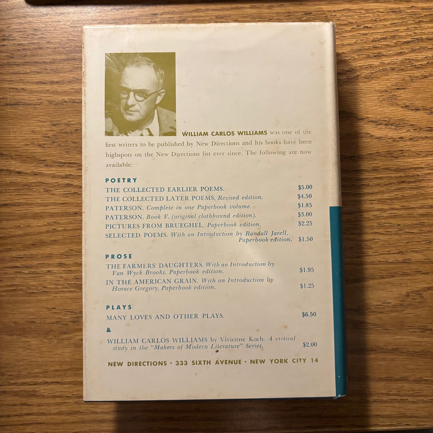 William Carlos Williams - The Collected Later Poems