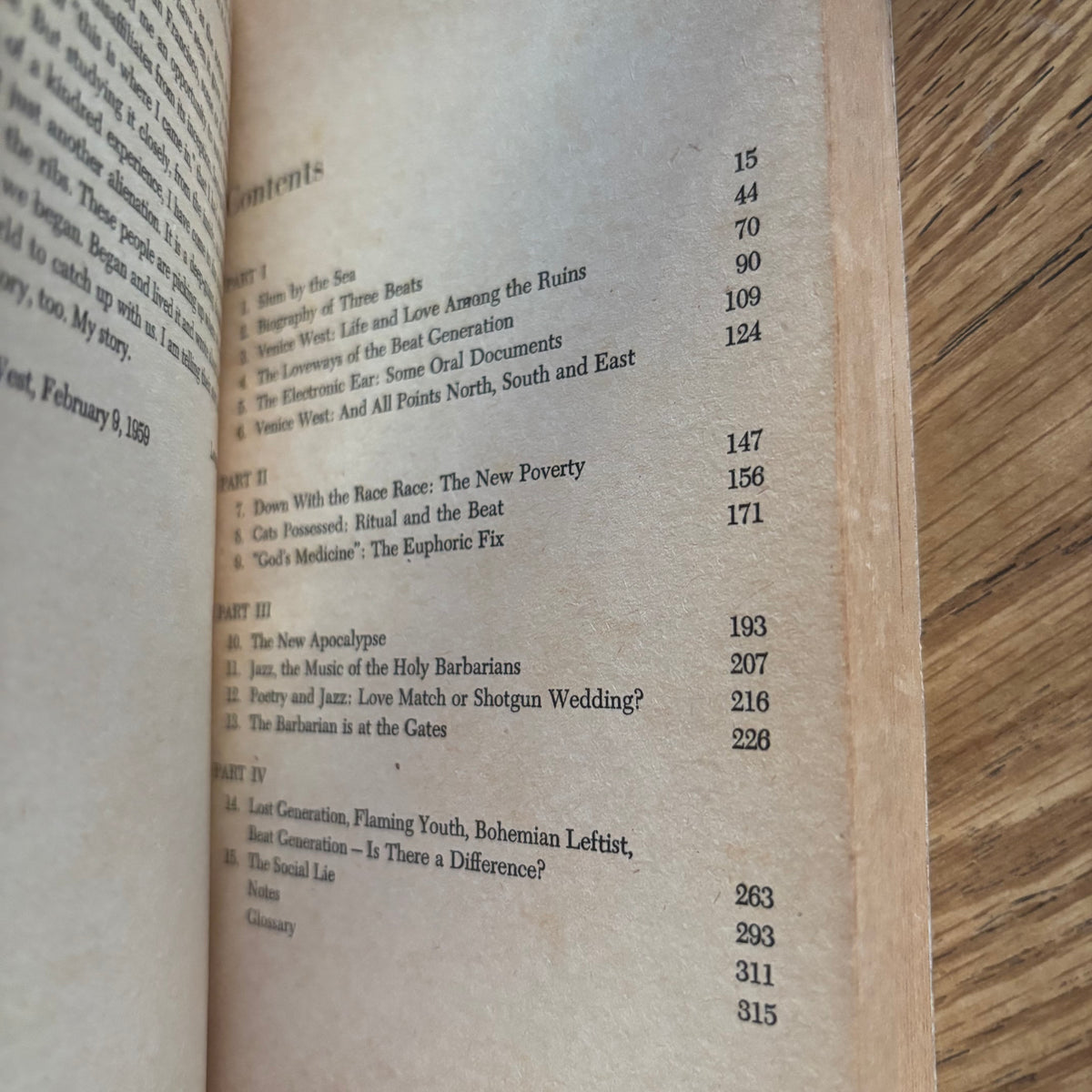 Lawrence Lipton - The Holy Barbarians - First Edition Paperback