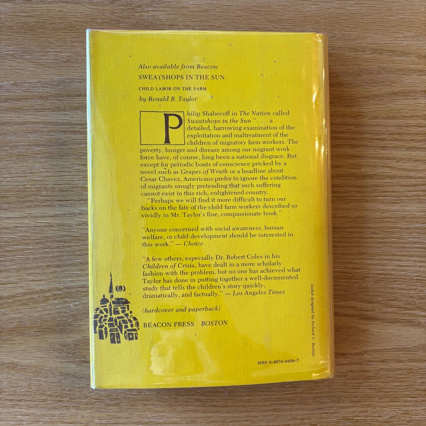 Ronald B. Taylor - Chavez and the Farm Workers - First Edition Second Printing w/ Ephemera