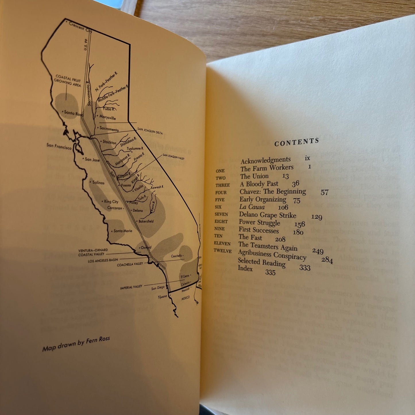 Ronald B. Taylor - Chavez and the Farm Workers - First Edition Second Printing w/ Ephemera