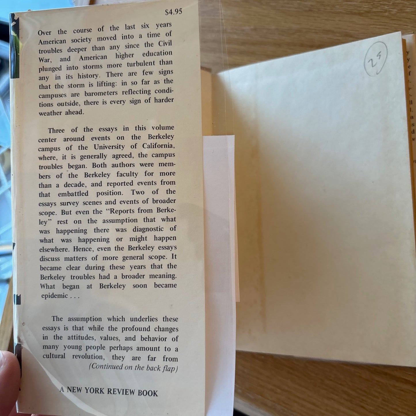 Sheldon S. Wolin & John H. Schaar - The Berkeley Rebellion and Beyond - First Edition